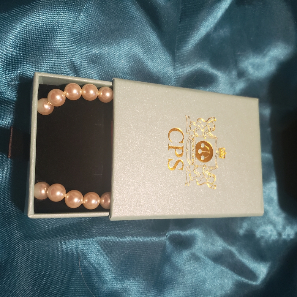 Genuine Mallorca Pearl Necklace 8mm - Picture 2 of 5